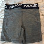 Nike Women's Black and Gray Pro Bike Shorts Photo 1