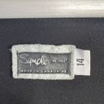 Sympli The Best Sz 14 Tunic Top Dress Black Asymmetrical Hem Long Sleeve Canada Photo 4