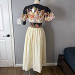 Anthropologie Nuuly x The Catalina Button-Front Dress, BlackMulti, XS Photo 2