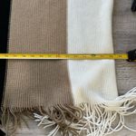 C. Est.1946 Black and Cream Knit Poncho one size Size undefined Photo 7