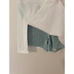 Barstool Sports NWT  Golf Dress White Green Sleeveless Printed Shorts Side Slits Photo 3