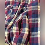 Boston Traders  Women's Plaid Hoodie Fleece Lined Shacket Size Small Photo 4
