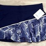 Sofibella Navy Anaconda Skort Women’s Large NWT 13” UV50 Pickleball Tennis Golf Blue Photo 0
