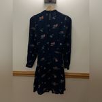 & Other Stories & Other Stories Origami Asian Navy Blue Mini Dress Size 6 /Small Photo 5