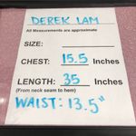 Derek Lam 10 Crosby Women's Size 0 Checker Print V-Neck Sleeveless Dress Photo 8