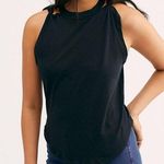 Free People  | Solid Side Knot Tie Knit Tank Top Photo 0