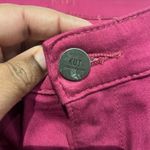 Kut Pants Women’s Donna Size 8 Pink High Rise Ankle Skinny Raw Hem‎ Photo 2