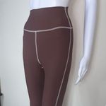We Wore What  x Luisa Viaroma Brown Leggings Photo 8
