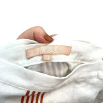 Anthropologie  Hutch Rori Skirt Wrap Buckle‎ Striped Asymmetric White Rust Size 4 Photo 7