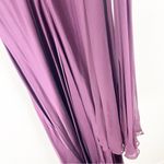 Badgley Mischka 100% Burgundy Embellished Bodice With Silk Shoulder Cover Dress Photo 11