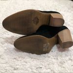 Enzo Angiolini Enzo Angiolini Gettup Laser Cut Black Leather Suede Ankle Heel Boots 7 Photo 7