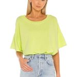 Free People - Cozy Cool Girl Bodysuit Neon Lighting Bug Oversized Photo 0