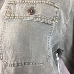 C&C California  Brown Linen Blend Button Down Casual Utility Jacket S NEW Photo 4