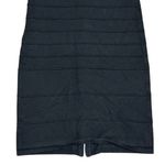 Guess  Bodycon Dress Bandage Mini Full Zip‎ Sleeveless Black Size Med Photo 10