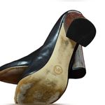 Michael Kors  black and sliver block heels, size 9 Photo 1