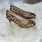 Sam Edelman Z1317* Sand Jungle Leopard Brahma Hair Elise Pump Women's Size 6.5 Photo 2