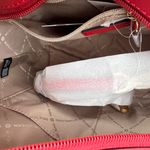 Michael Kors JST Extra-Small Top-Zip Tote Bag -Flame/Brown Photo 8