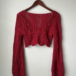 Francesca's  Top Crop Lace Photo 1