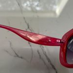 Cateye Floral Sunglasses Red Photo 6