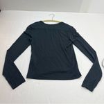 Rag and Bone Womens Size Medium Black Long Sleeve Shirt Top Stretch Modal Spandex Photo 6
