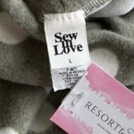 Sew In Love Green Polka Dot Fleece Camo Hoodie Size L Photo 10