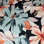 Cupshe Women's Halterneck Sleeveless Orange Floral Blouse Size Photo 3