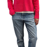 & Other Stories Size Small & Other Stories Pink Turtleneck Knit Sweater Photo 0