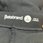 Betabrand  Women's Black Boot-Cut Classic Dress Pant Yoga Pants Size Large Long Photo 3