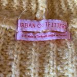 Urban Outfitters Chunky Yellow Cropped Cardigan Sweater Size Small Photo 5
