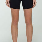 Lululemon 2014 Reverse Groove Shorts Sz 6 Black Angel Blue Lullaby Full-On Luon Photo 0