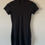 Lovito Black Short Sleeve Rib Knit Romper NEW Photo 1
