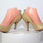 Michael Kors  Size 10 M Khaki MK Flex Leather Women Mid Pumps Photo 5