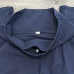 Lululemon Fresh In Mesh High Rise Midnight Navy Crop Leggings Size 6 Photo 6