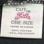 Cut the frills sleeveless black sweater Size undefined Photo 2