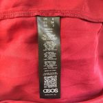 ASOS Petite Lace Inset Cami Strap Midi Pencil Dress Burgundy NWT size 2P Red Photo 11