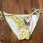 Wild Fable  Olive Leaf Print Bikini Bottom Size Large New with Tags Photo 0