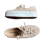 Superga  2790 ACOTW Beige Platform Sneakers- Size 5.5 Photo 3