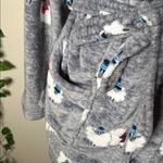 PJ Essentials Winter Sheep in Scarves and Hats Fuzzy Bathrobe 🐑🧣❄️ Gray Size undefined Photo 2