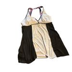 Pink and Black Halter Swim Top Size XL Photo 3