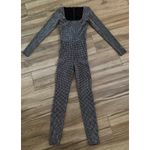 Good American New! Crystal Jumpsuit in Black Sz Small $299 Photo 3