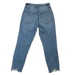PacSun  Women's Medium Wash Blue Mid Rise Cropped Distressed Denim Jeans Size 25 Photo 1