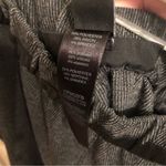 Chico's Chico’s Black Label Herringbone Pull On Ankle Jogger Pants Grey 3 Photo 7