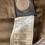 Max Studio Cotton Blend Tan Long Sleeve Jacket sz 6 Photo 4