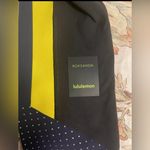 Lululemon Athletica Black and Yellow Performance Leggings Roksanda Black Photo 3