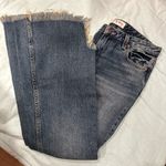 We The Free  WOMENS JEANS 28 WIDE LEG DISTRESS BLUE Photo 1