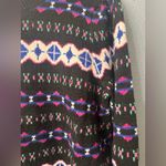 Loft Black Fair Isle Puff Sleeve Sweater
Size XL Skiing Winter Cozy Preppy Photo 3