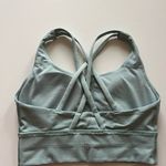 Lululemon athletica Energy Bra Long Line B-D Cup Hazy Jade -Size 4 Photo 3