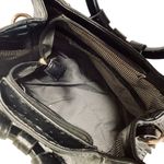 Custom Genuine 100%PVC Hornback Skin Leather Purse Black Photo 7