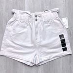 White Paper Bag Jean Shorts 28 Photo 0