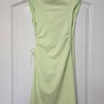 Anthropologie Daily Practice by  Montauk V-Neck Dress Size XSmall Lime Green Photo 6
